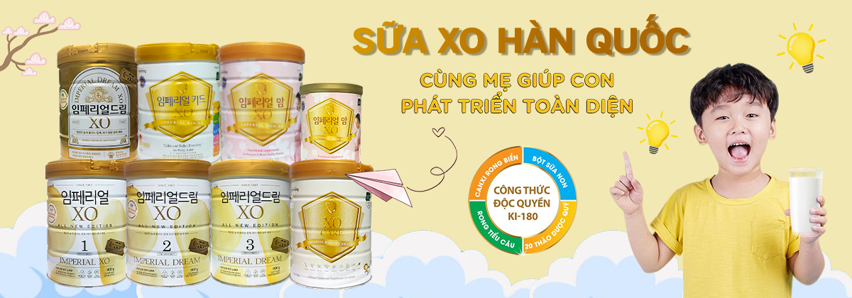 Sữa XO Hàn Quốc