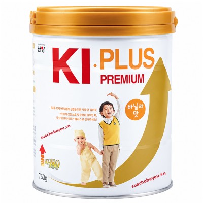 Sữa tăng chiều cao KI Plus nội địa Hàn Quốc lon 750g cho trẻ 1-15 tuổi