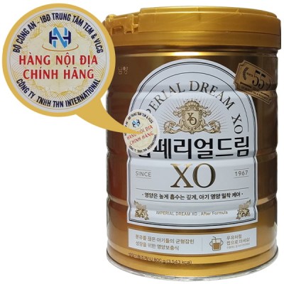 Sữa XO số 4 nội địa Hàn Quốc lon 800g cho trẻ 18-36 tháng