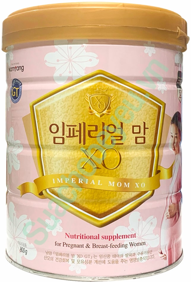 Sữa cho mẹ mang thai XO Mom Namyang Hàn Quốc lon 800g