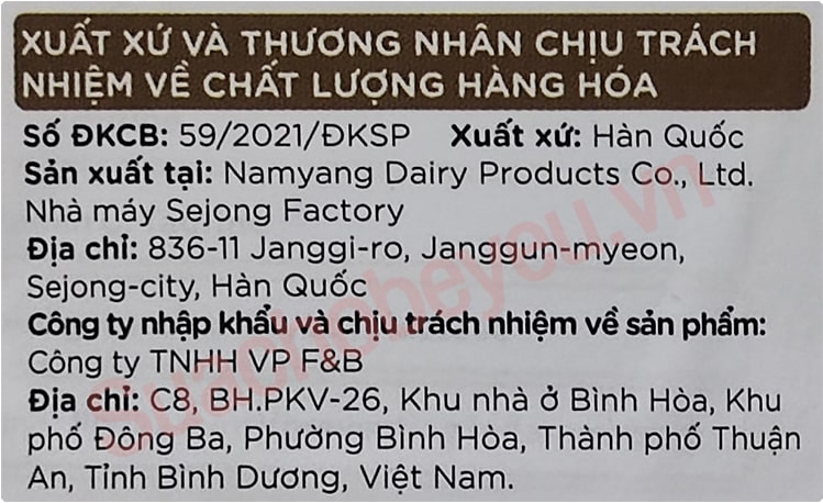 Sữa bột XO Care lon 800g Hàn Quốc cho người lớn