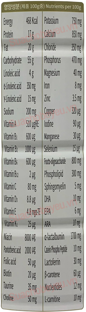 Sữa bột XO Kid lon 800g cho trẻ 2-15 tuổi