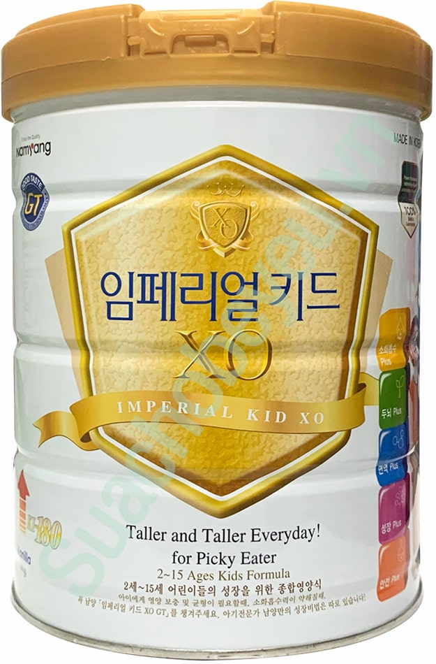 Sữa bột XO Kid lon 800g cho trẻ 2-15 tuổi