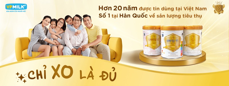 Sữa bột XO Care lon 800g Hàn Quốc cho người lớn