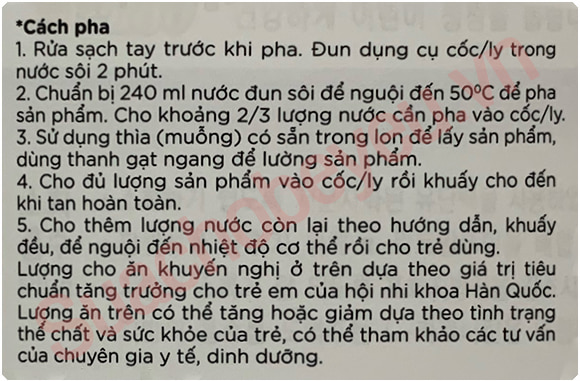 Hướng dẫn cách pha sữa XO Hàn Quốc