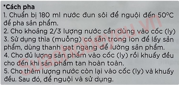 Hướng dẫn cách pha sữa XO Hàn Quốc