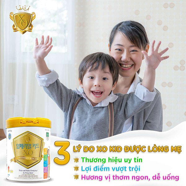 Chương trình Khuyến mãi sữa XO Hàn Quốc