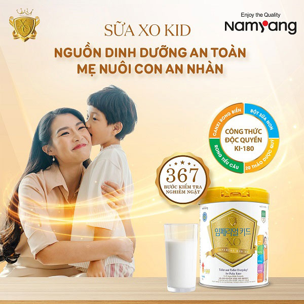 Chương trình Khuyến mãi sữa XO Hàn Quốc