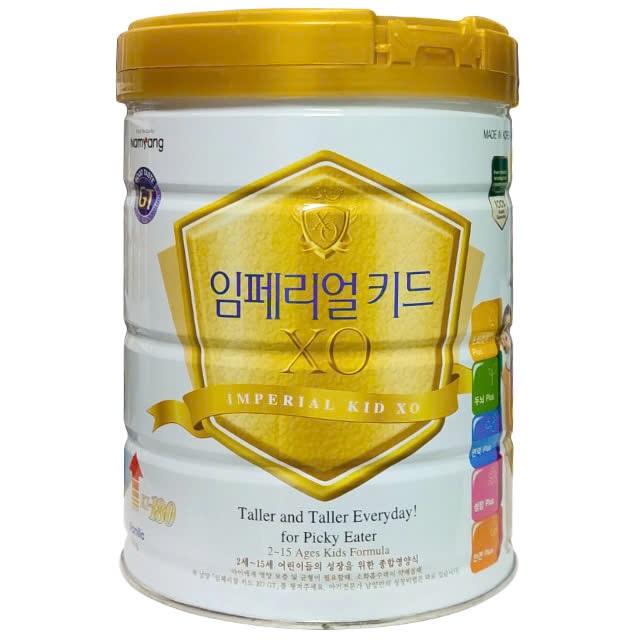 Sữa bột XO Kid lon 800g cho trẻ 2-15 tuổi