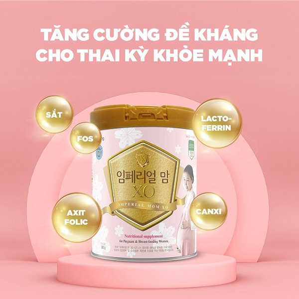 Sữa cho mẹ mang thai XO Mom Namyang Hàn Quốc lon 800g