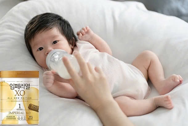 Sữa XO số 1 nội địa Hàn Quốc lon 800g cho trẻ 0-6 tháng tuổi